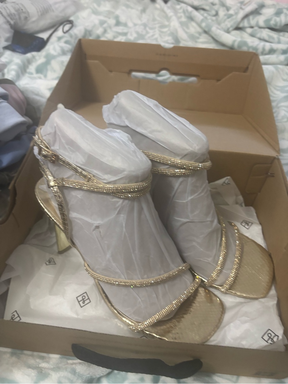 Call It Spring - Gold Heels